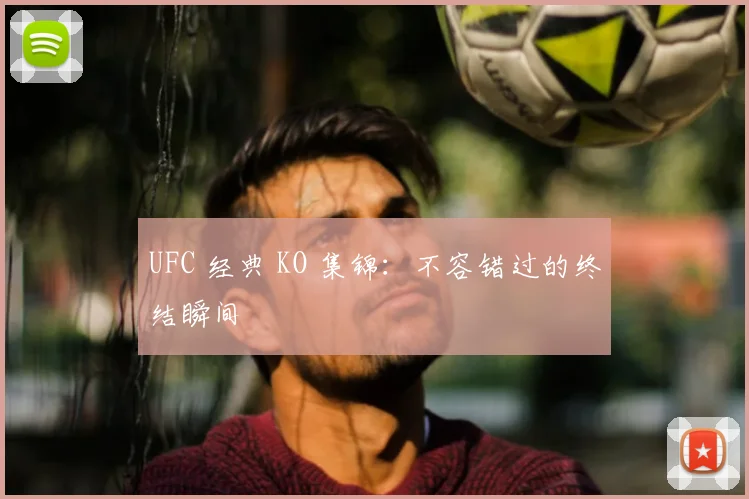 UFC 经典 KO 集锦：不容错过的终结瞬间